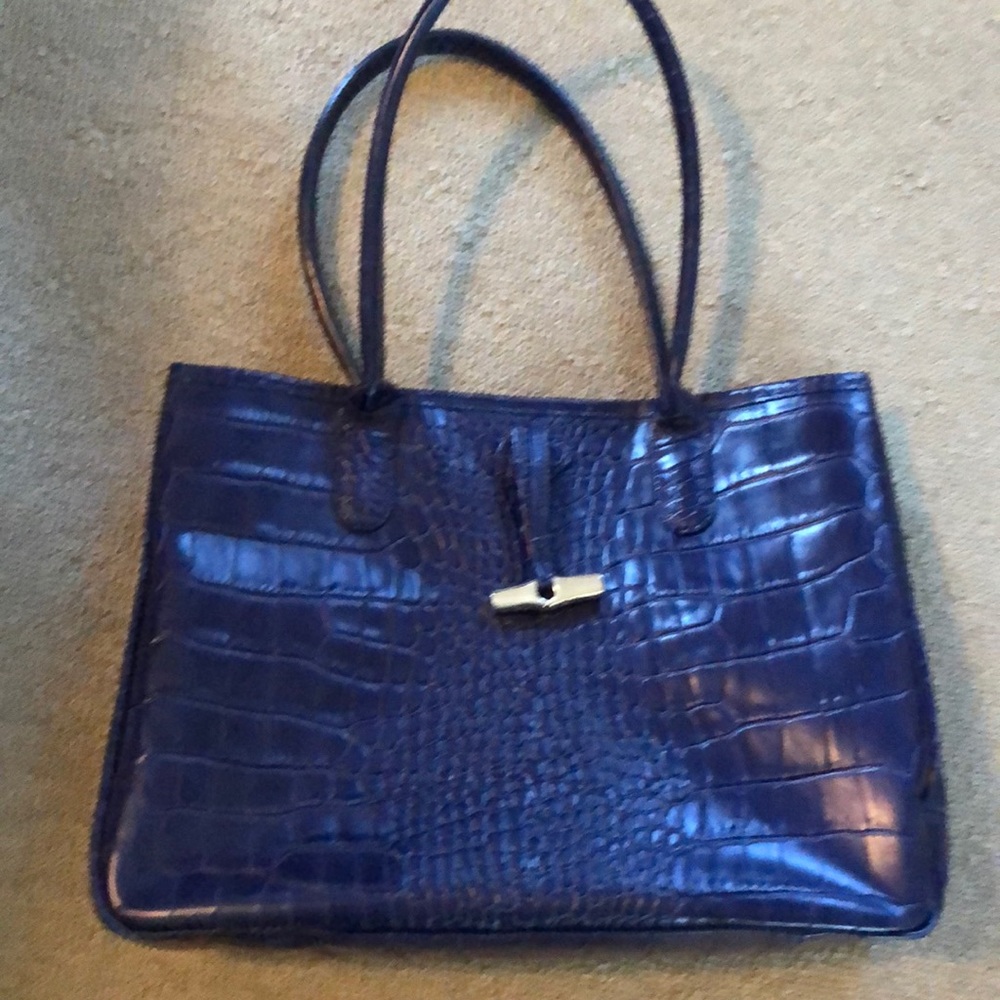 Beautiful leather Longchamp bag